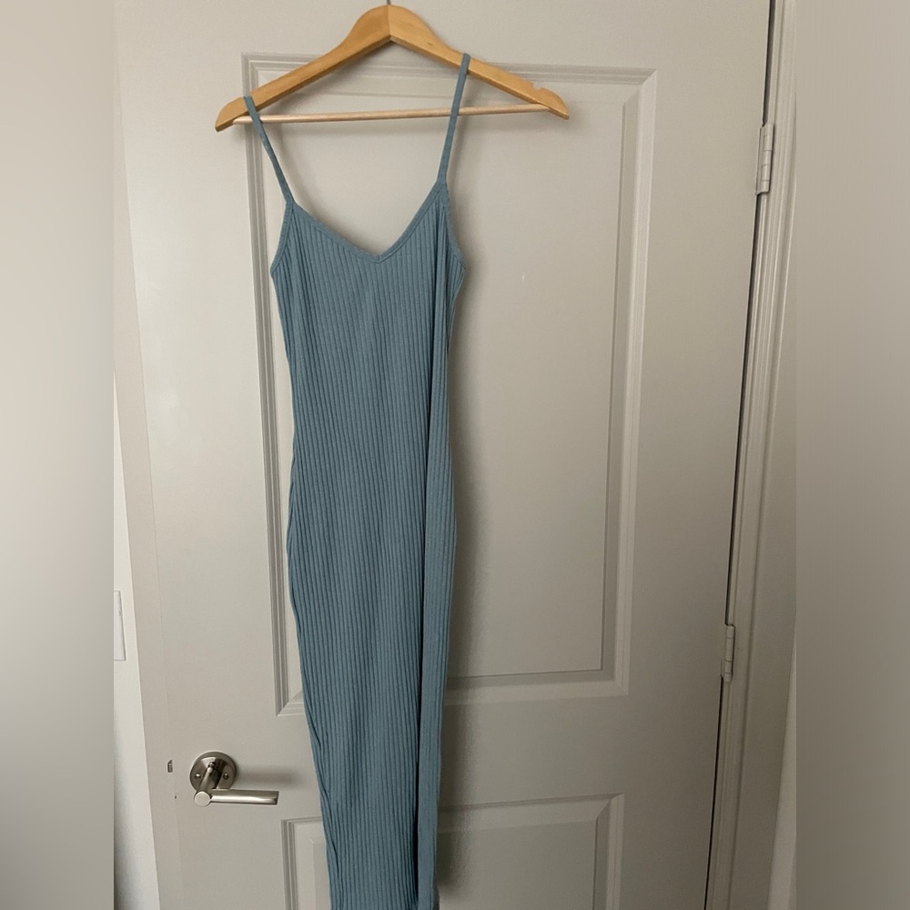 COPY - NWT FASHION NOVA Hayden Ribbed Midi Dress Set - Medium - Picture 4 of 16